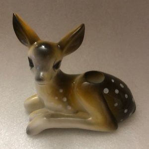 Deer Candle stand .Ceramic